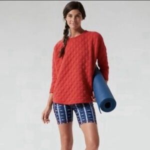 Tuckernuck Red Quilted Top